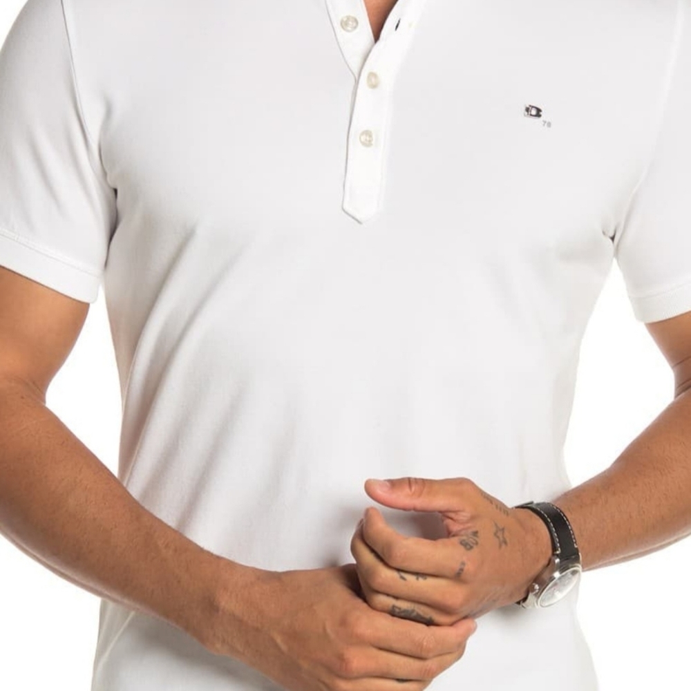 NWT Diesel Heal Camica White Polo